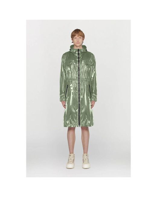 Add Wasserabweisender Und Winddichter Nylon--Parka Mit Kapuze in Green für Herren