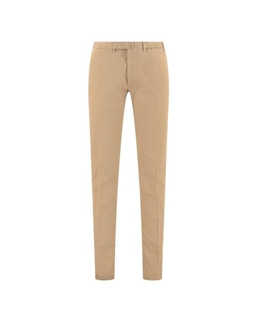 Slim-Fit Trousers THE (Alphabet) pour homme en coloris Natural