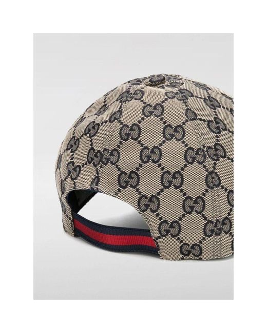 Caps Gucci de color Gray