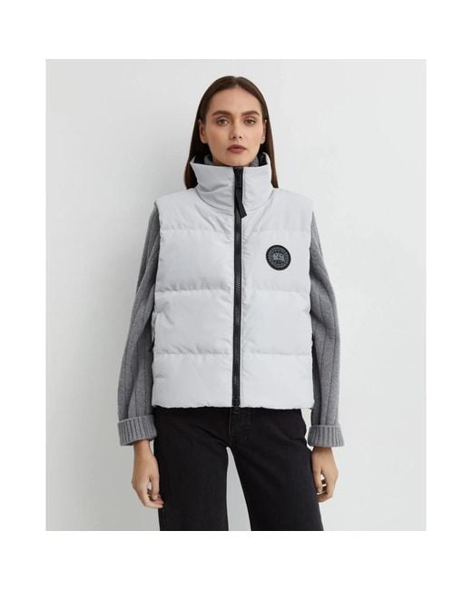 Canada Goose Gray Waistcoats