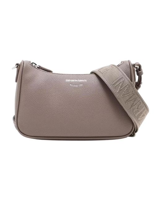 Emporio Armani Gray Cross Body Bags