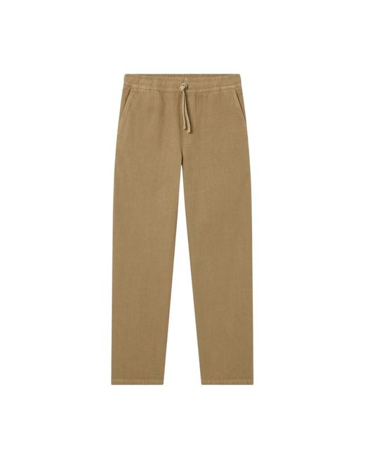 A.P.C. Natural Straight Trousers for men
