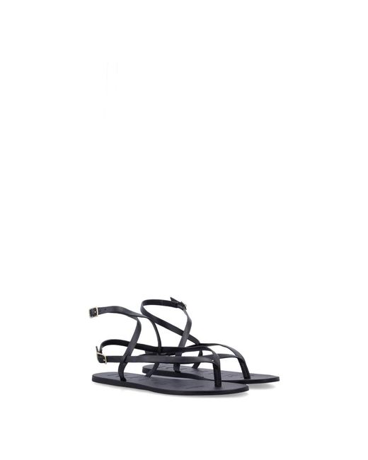 Manebí Blue Flat Sandals