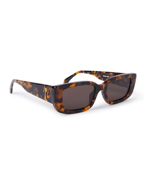 Palm Angels Brown Sunglasses