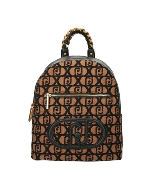 Liu Jo Brown Backpacks