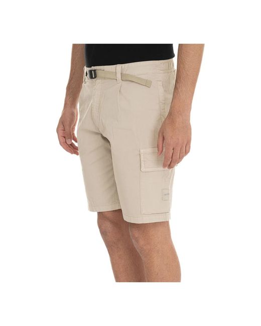 Casual Shorts di Boss in Natural da Uomo