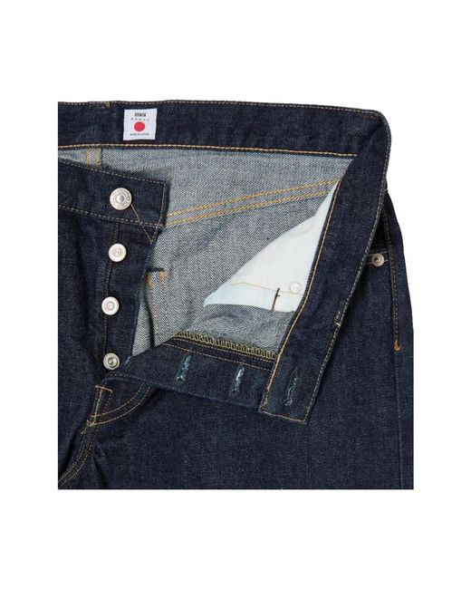 Edwin Regular Tapered Jeans in het Blue voor heren