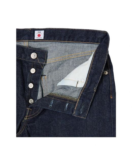 Straight Jeans Edwin de hombre de color Blue