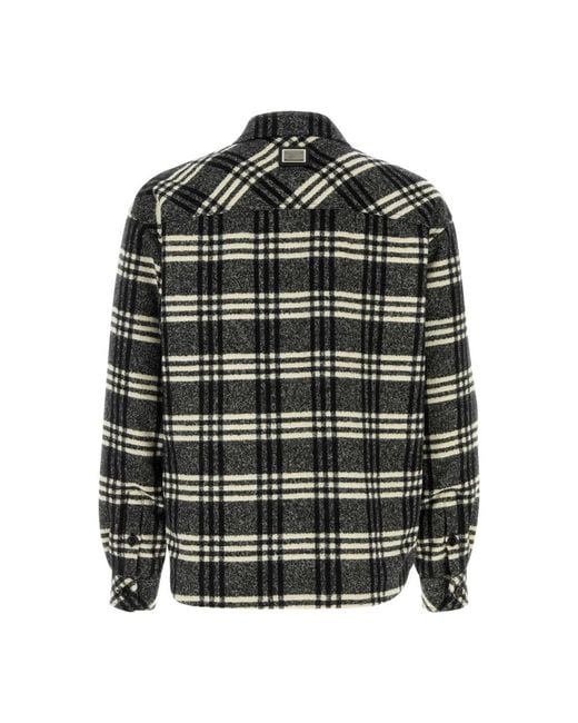 Dolce & Gabbana Black Casual Shirts for men
