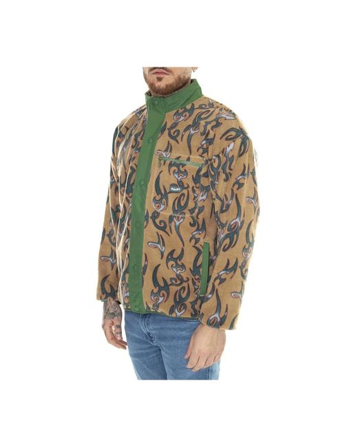Zip-Throughs Huf pour homme en coloris Green