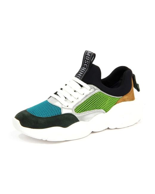 Moschino Green Sneakers for men