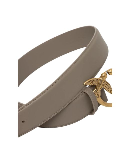 Pinko Metallic Belts
