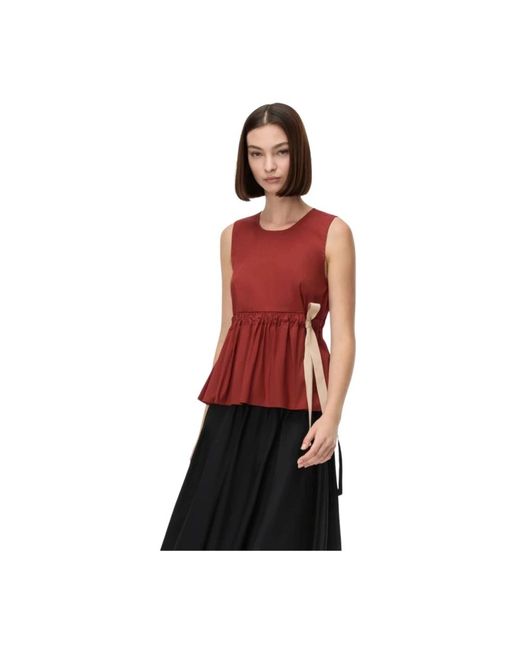 iBlues Red Blouses