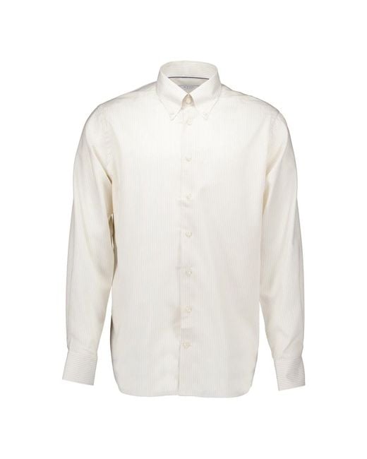 Casual camicie di Eton of Sweden in White da Uomo