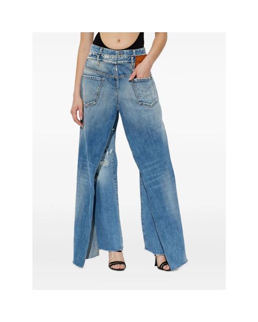 Flared Jeans DSquared² en coloris Blue