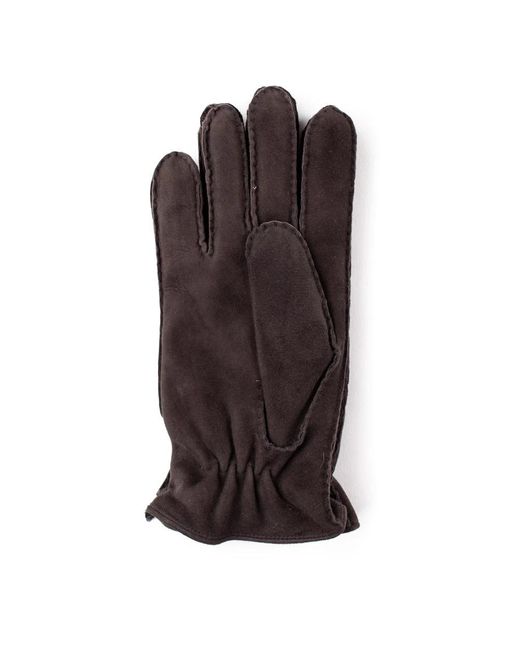 Orciani Brown Gloves for men