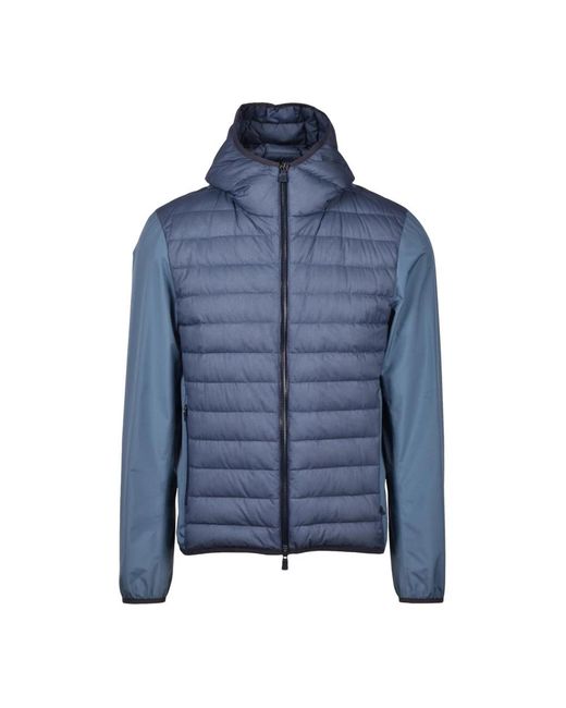 Herno Jassen ,Blauw ,Nylon Lichtgewicht Nylon Puffer Jas in het Blue voor heren