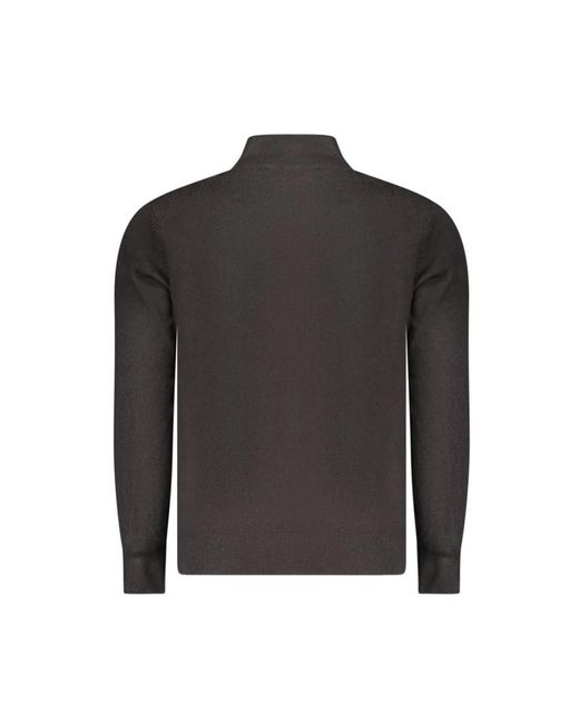 North Sails Truien & Vesten ,Zwart ,Nylon Zwarte Nylon Vest Met Borduurwerk in het Black voor heren