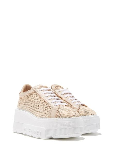 Casadei Natural Sneakers