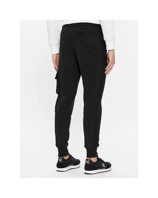 Trousers > sweatpants Calvin Klein pour homme en coloris Black