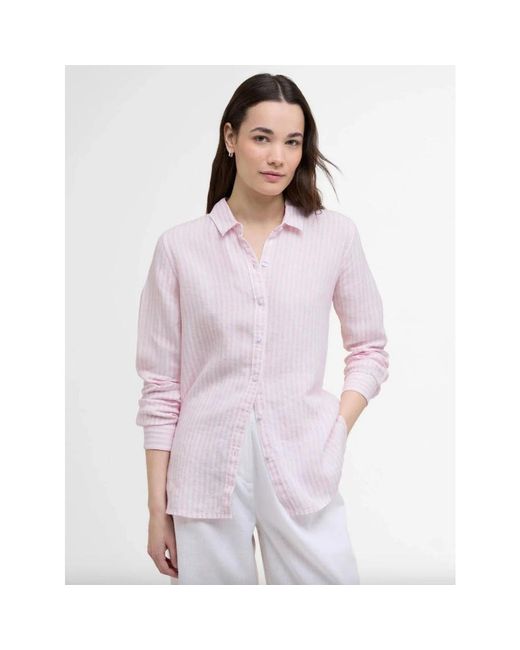 Barbour Pink Shirts