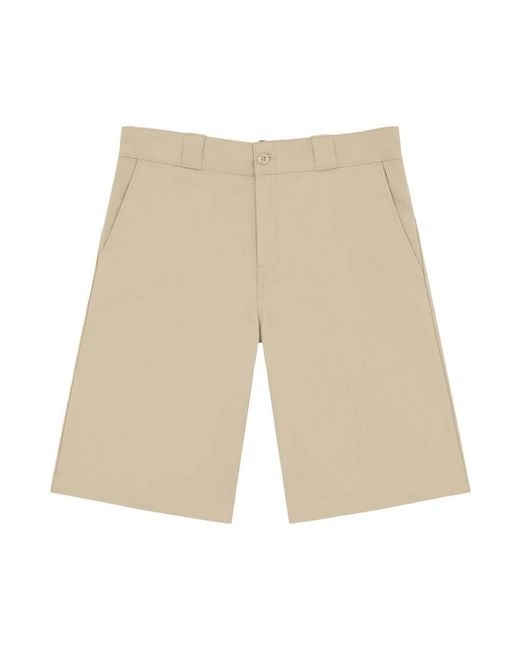 Dickies Natural Long Shorts for men