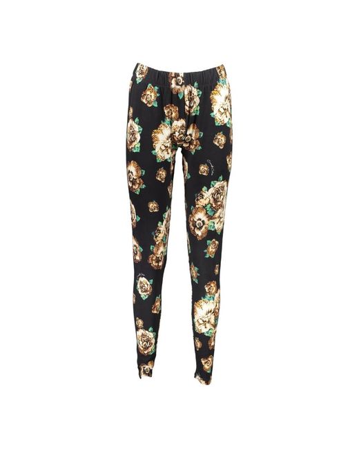 Roberto Cavalli Black Leggings
