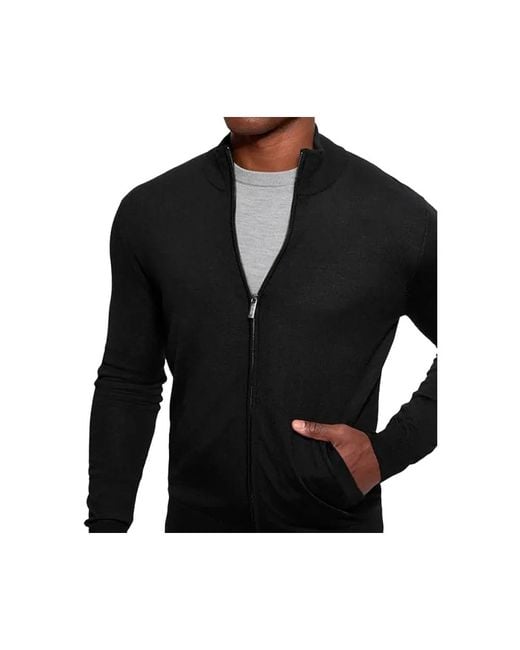 Guess Zip-Throughs in het Black voor heren