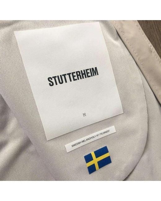 Stutterheim Regenjacke in Gray für Herren