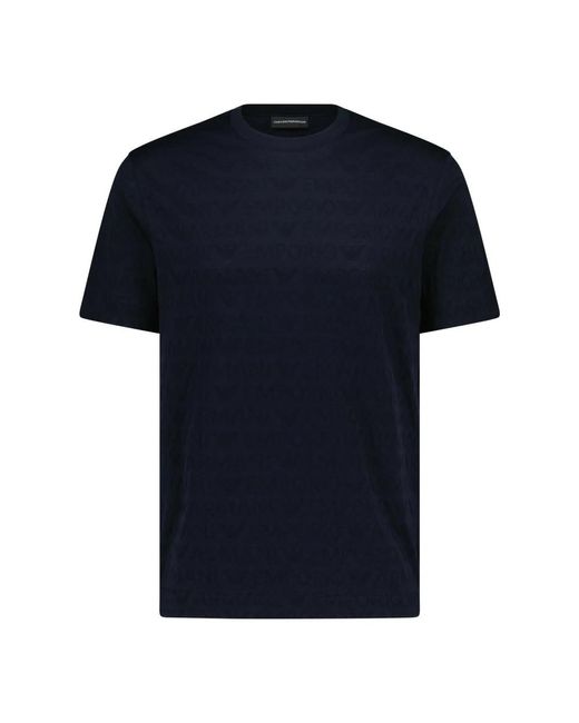 Emporio Armani T-Shirts in Blue for Men | Lyst
