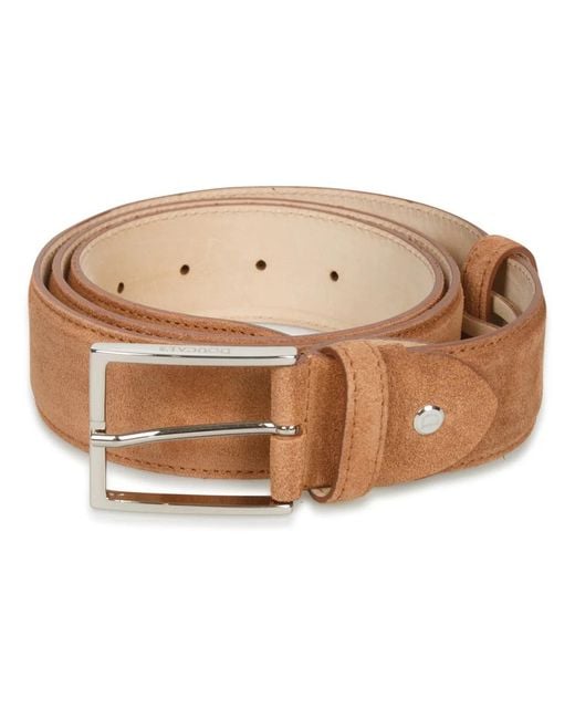 Doucal's Brown Belts for men