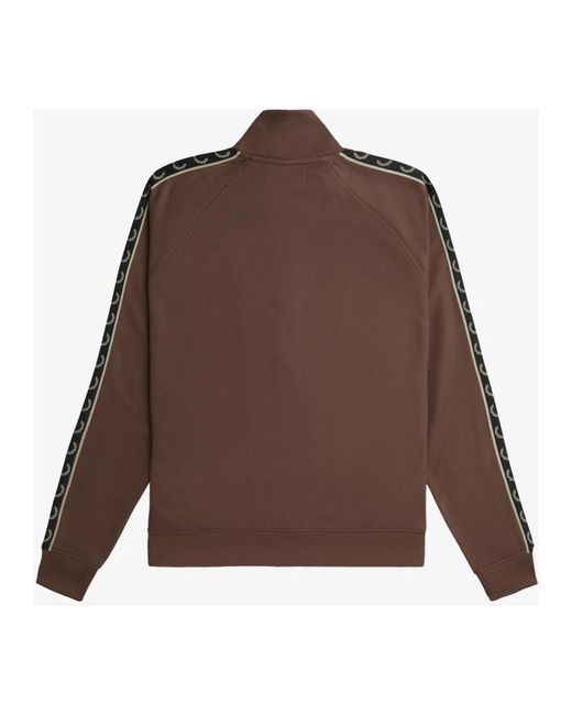 Sweatshirts & hoodies > zip-throughs Fred Perry pour homme en coloris Brown