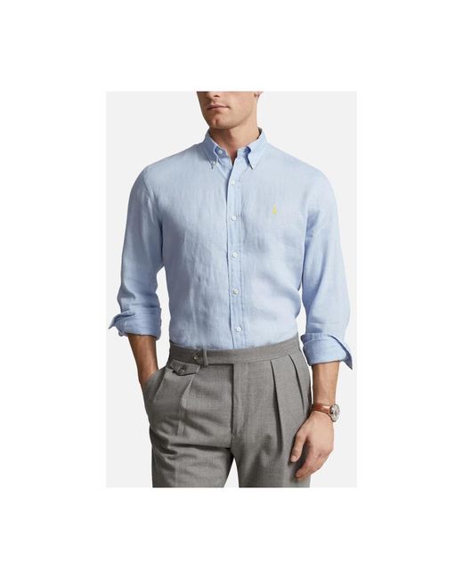 Polo Ralph Lauren Blue Casual Shirts for men