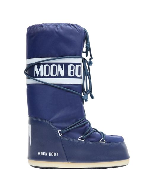 Moon Boot Blue Winter Boots