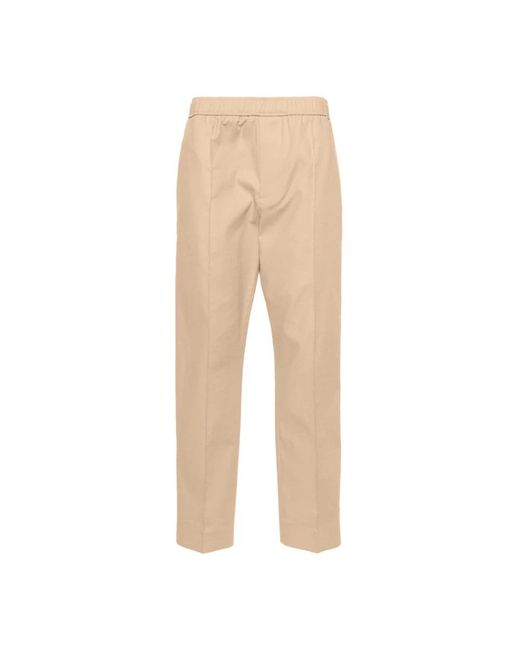 Lanvin Natural Straight Trousers for men