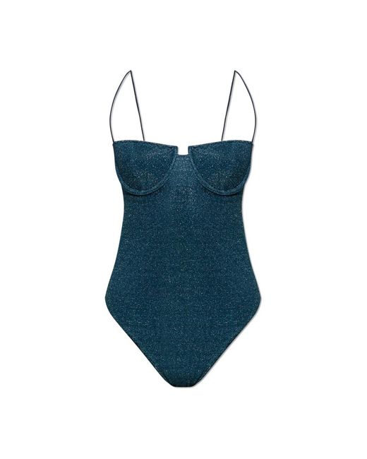 Oseree Blue One-Piece