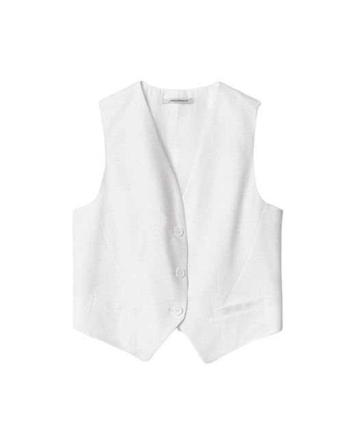 Vests hinnominate de color White