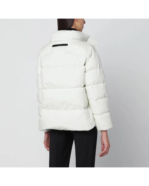 Herno Jassen ,Wit ,Giubbotto Piumino Laminar in het White