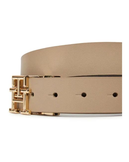 Belts di Tommy Hilfiger in Natural