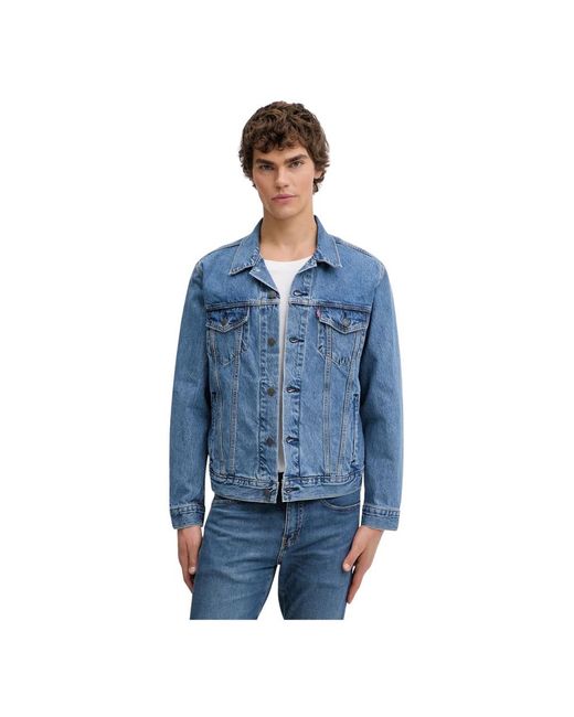 Levi's The Jacket in het Blue voor heren