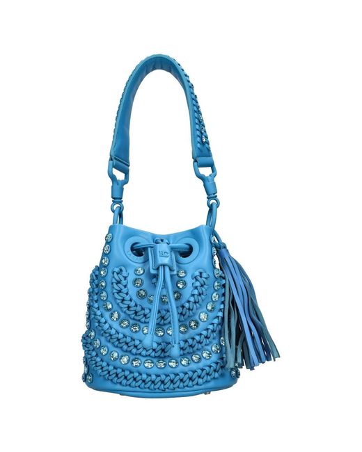 La Carrie Blue Bucket Bags