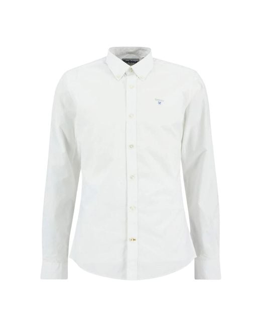 Barbour White Formal Shirts for men