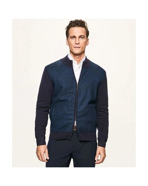 Cardigans Hackett pour homme en coloris Blue