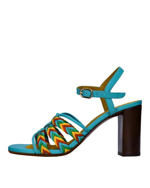 Chie Mihara Blue High Heel Sandals
