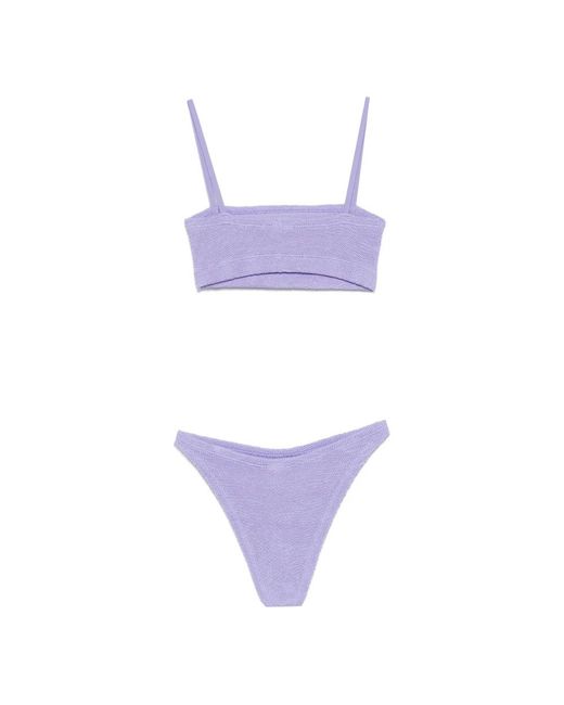 Hunza G Purple Bikinis