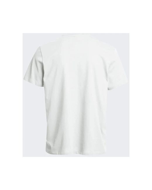 Parajumpers Tops ,Wit ,Patch Tee in het White voor heren