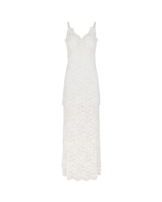 Rabanne White Maxi Dresses