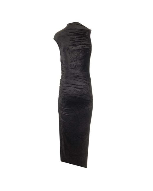 Rick Owens Black Midi Dresses