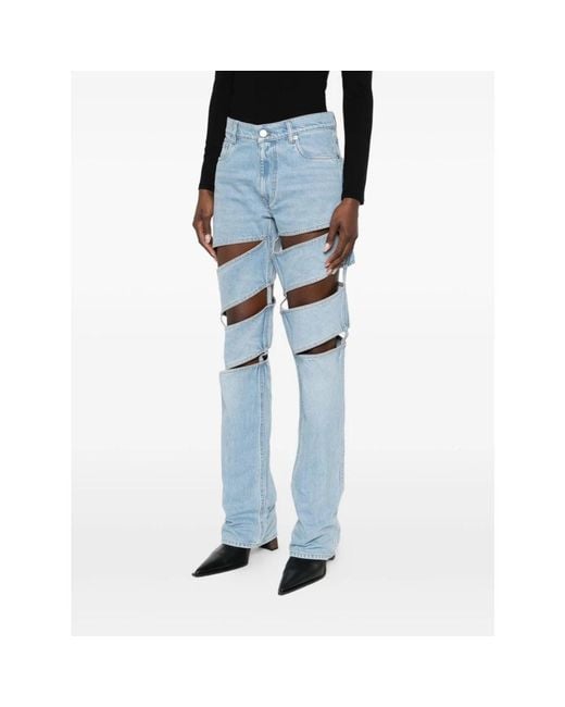 Coperni Blue Bootcut Jeans