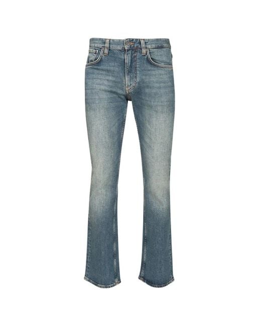 Emporio Armani Blue Straight Fit Jeans for men